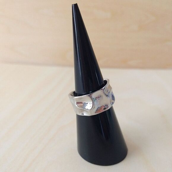 3/$25 Irregular Silver Ring - Picture 1 of 5